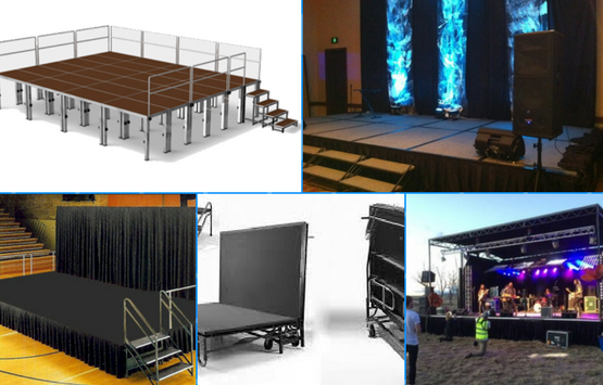 Folding Stage Platform