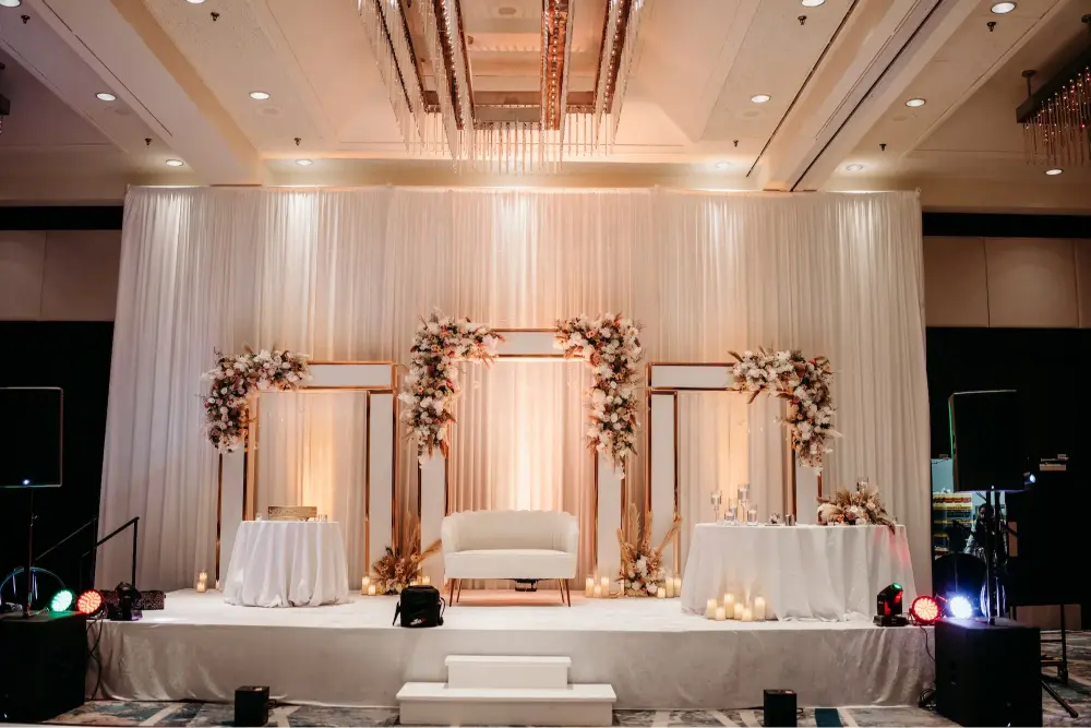 portable stages for wedding venues